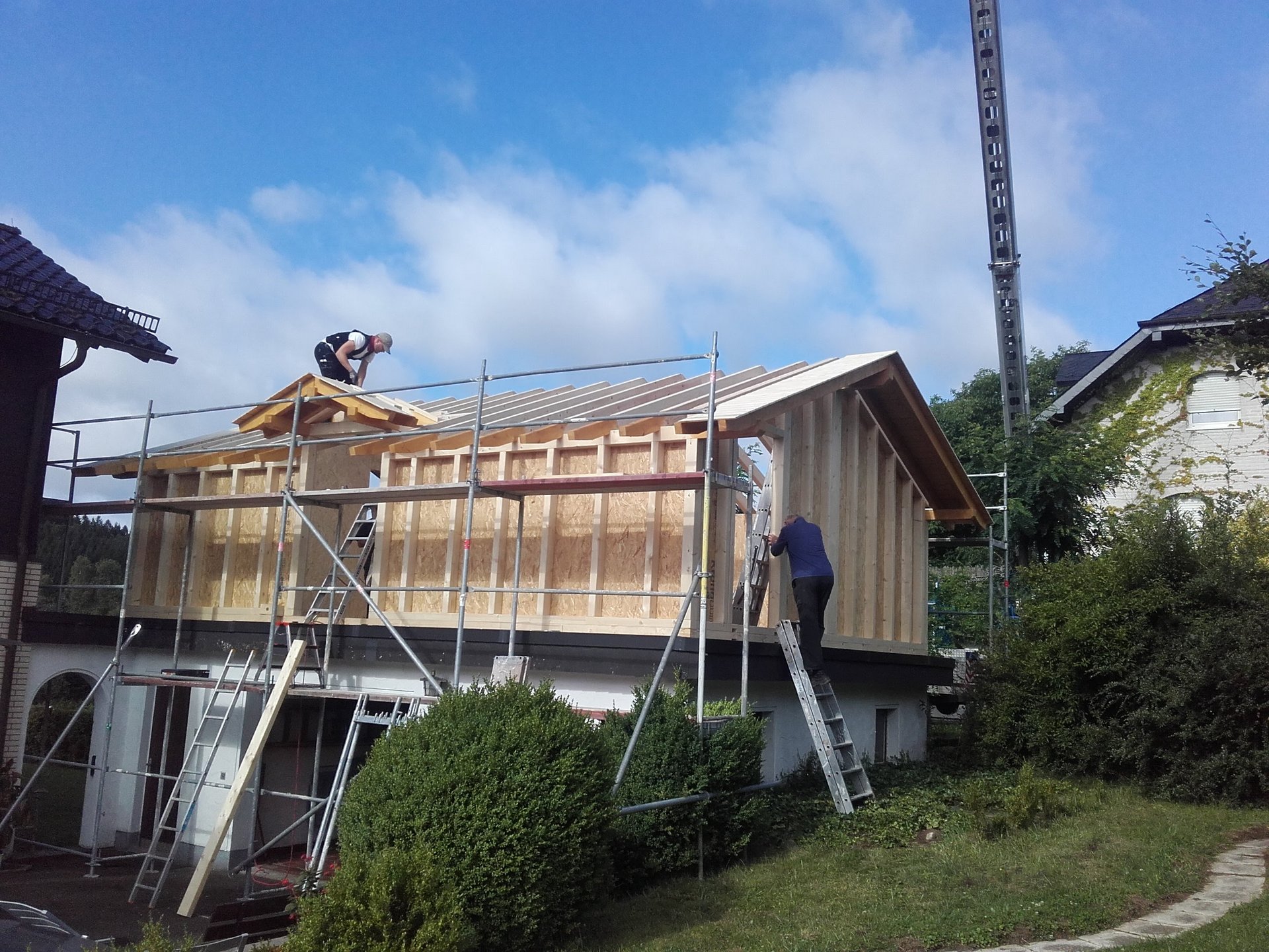 Sanierung und Modernisierung eines Anbaus